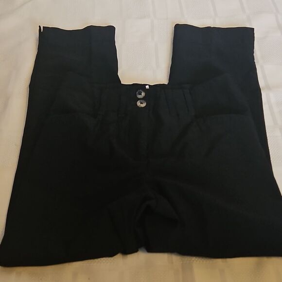 Suzy Shier High Waist Skinny  Black Pants - Picture 12 of 16